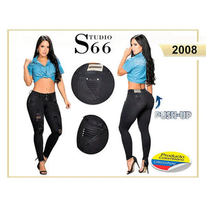 Jeans Levanta Cola Studio66 - TAINAMODALATINA.ES