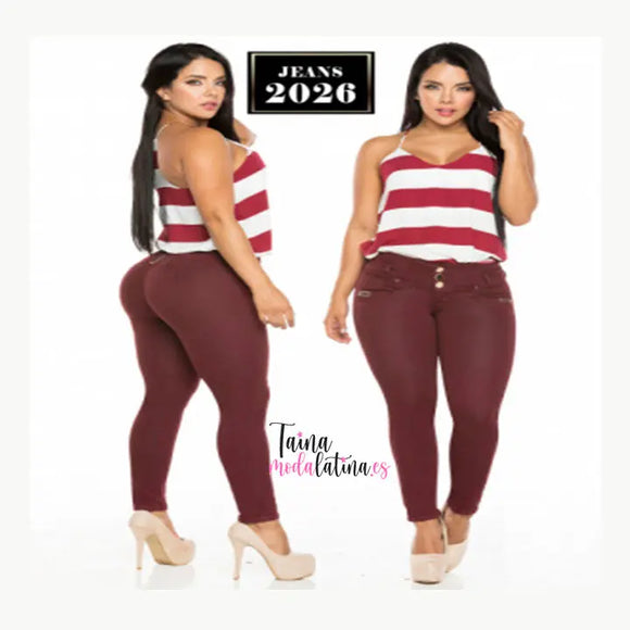 Jeans Levanta Cola Studio66 - TAINAMODALATINA.ES