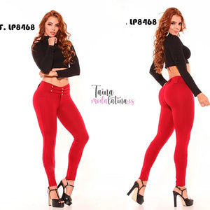 LEGGINS LEVANTA COLA AMERICANO LP8468 - TAINAMODALATINA.ES