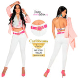 PANTALON COLOMBIANO LEVANTACOLA CARIBBEANS Ref.-CB5068 - TAINAMODALATINA.ES