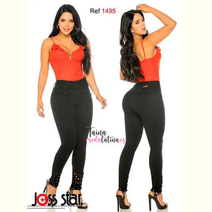 Pantalon Colombiano Levanta Cola Joss Star Ref.1495 - TAINAMODALATINA.ES