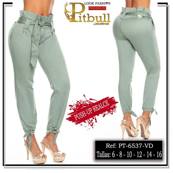 Pantalon Colombiano Pitbull - TAINAMODALATINA.ES