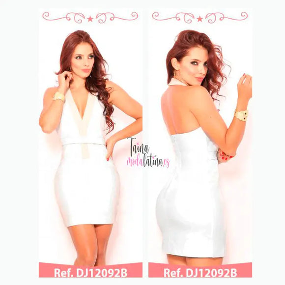 Vestido Casual Colombiano Americano Ref. DJ12092B - TAINAMODALATINA.ES
