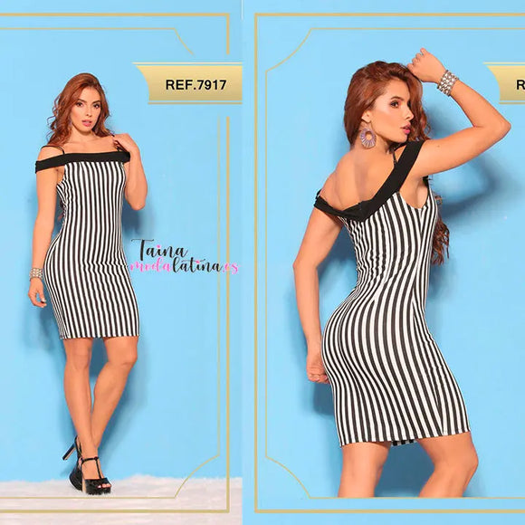 Vestido Casual Corto sexy Colombiano Passion Ref. 7917 - TAINAMODALATINA.ES
