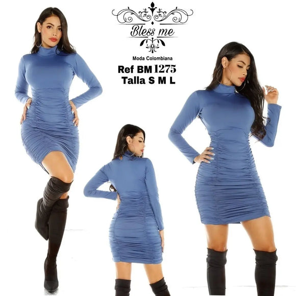 Vestido de Fiesta Colombiano Bless Me Ref.- BM1275 - TAINAMODALATINA.ES