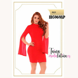 Vestido de Fiesta Colombiano ID5969AP - TAINAMODALATINA.ES