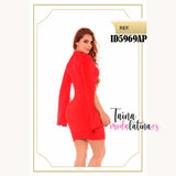 Vestido de Fiesta Colombiano ID5969AP - TAINAMODALATINA.ES