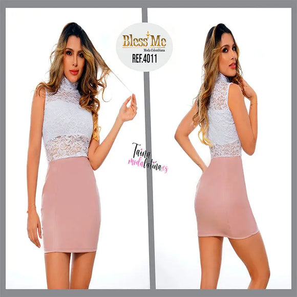 Vestido de Moda Colombiana Bless Me Ref. BM4011 - TAINAMODALATINA.ES