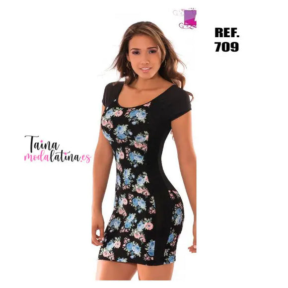 Vestido sexy dama cereza 709 - TAINAMODALATINA.ES