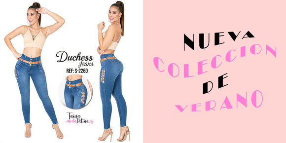Pantalon Colombiano de Modo Levanta Cola-TAINAMODALATINA.ES